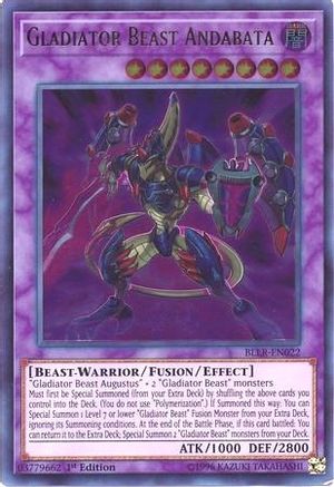 Image of Gladiator Beast Andabata [BLLR-EN022] Ultra Rare