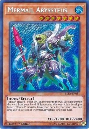 Image of Mermail Abyssteus [BLLR-EN051] Secret Rare