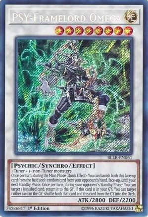 Image of PSY-Framelord Omega [BLLR-EN061] Secret Rare