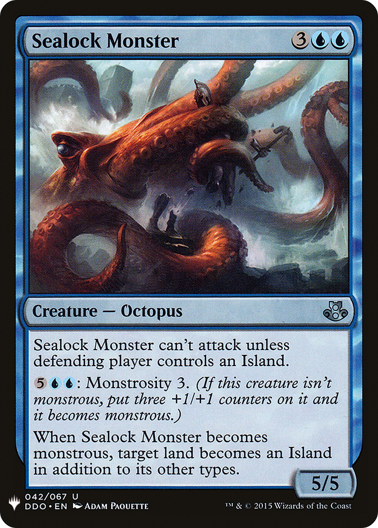 Image of Sealock Monster [Mystery Booster]