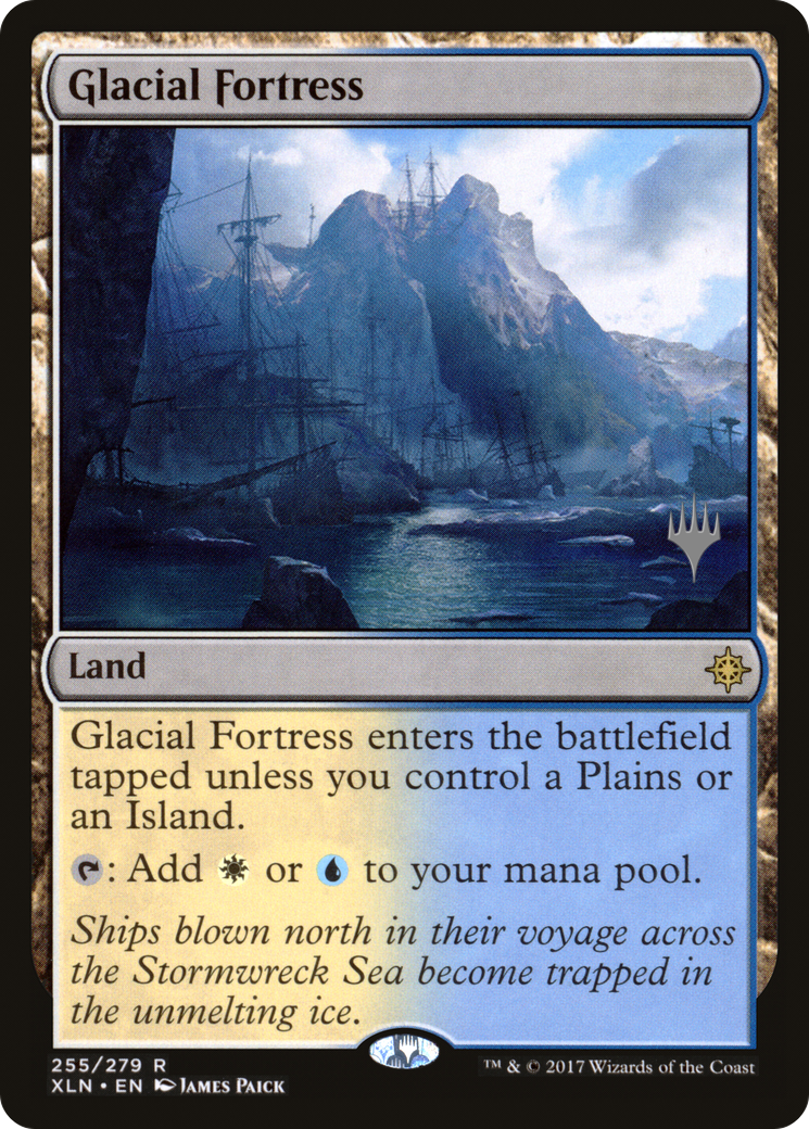 Image of Glacial Fortress (Promo Pack) [Ixalan Promos]