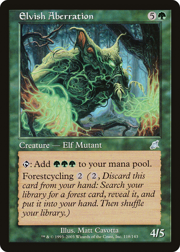 Image of Elvish Aberration [Scourge]