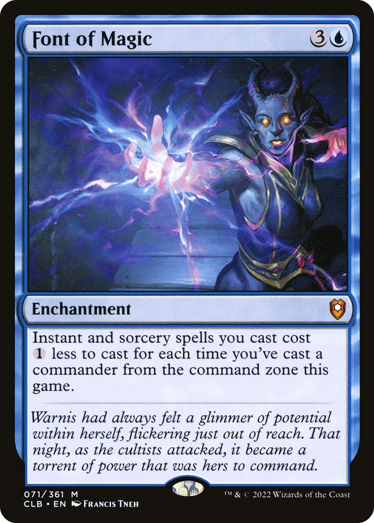 Image of Font of Magic [Commander Legends: Battle for Baldur's Gate]