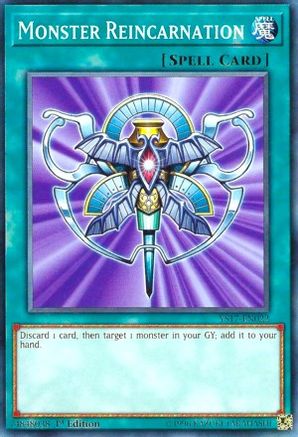 Image of Monster Reincarnation [YS17-EN022] Common