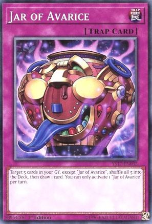 Image of Jar of Avarice [YS17-EN032] Common
