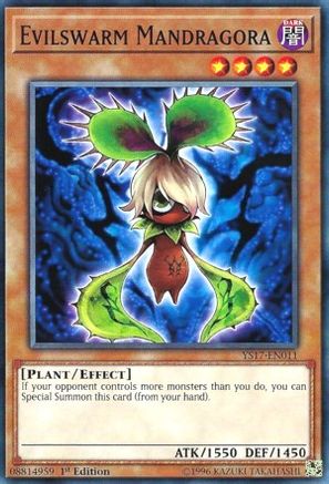 Image of Evilswarm Mandragora [YS17-EN011] Common