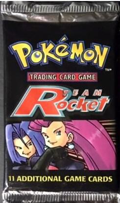 Image of Team Rocket Unlimited Edition Booster Pack