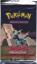 Neo Discovery Unlimited Booster Pack, UNWEIGHED and FACTORY SEALED