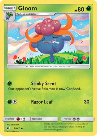 Image of Gloom (5/147) [Sun & Moon: Burning Shadows]