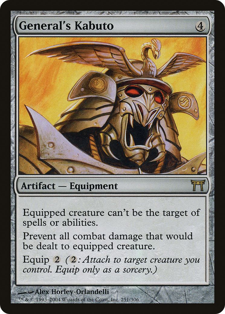 Image of General's Kabuto [Champions of Kamigawa]