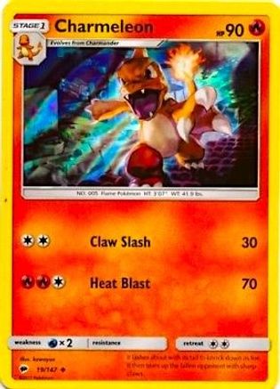 Image of Charmeleon (19/147) (Premium Collection Promo) [Sun & Moon: Burning Shadows]