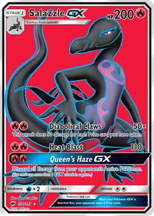 Image of Salazzle GX (132/147) [Sun & Moon: Burning Shadows]