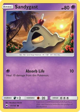 Image of Sandygast (61/147) [Sun & Moon: Burning Shadows]