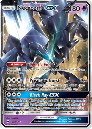 Image of Necrozma GX (63/147) [Sun & Moon: Burning Shadows]