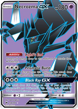 Image of Necrozma GX (134/147) [Sun & Moon: Burning Shadows]