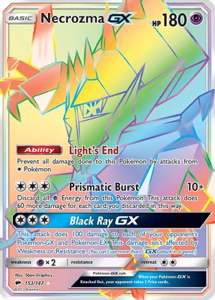 Image of Necrozma GX (153/147) [Sun & Moon: Burning Shadows]