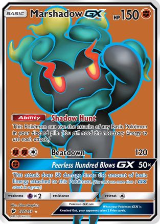 Image of Marshadow GX (137/147) [Sun & Moon: Burning Shadows]