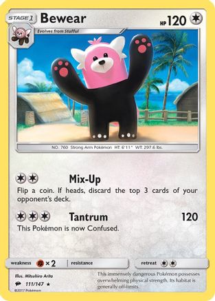 Image of Bewear (111/147) [Sun & Moon: Burning Shadows]