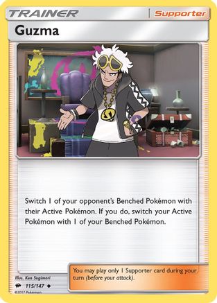 Image of Guzma (115/147) [Sun & Moon: Burning Shadows]