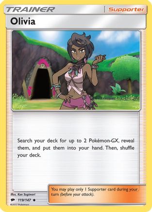 Image of Olivia (119/147) [Sun & Moon: Burning Shadows]