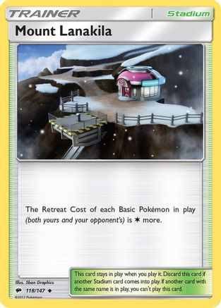 Image of Mount Lanakila (118/147) [Sun & Moon: Burning Shadows]