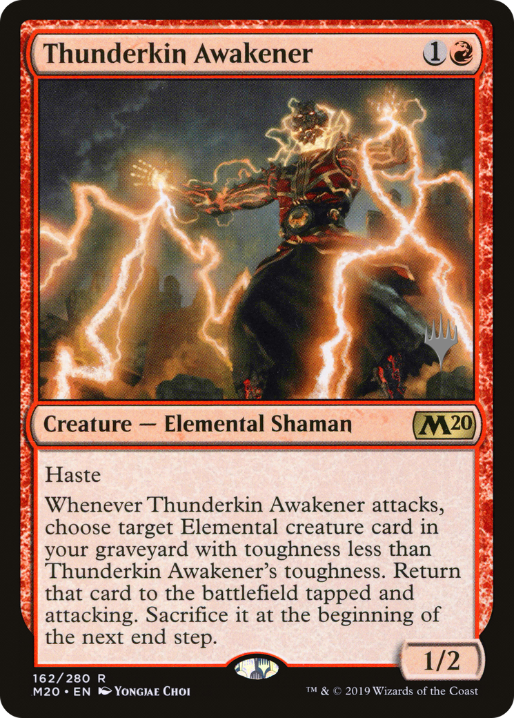 Image of Thunderkin Awakener (Promo Pack) [Core Set 2020 Promos]