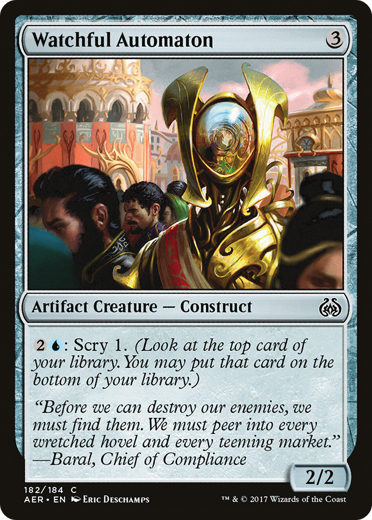Image of Watchful Automaton [Aether Revolt]