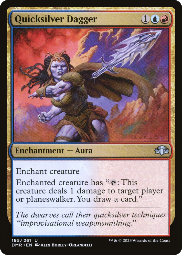Image of Quicksilver Dagger [Dominaria Remastered]