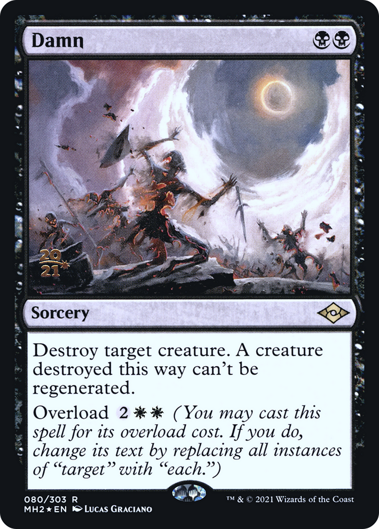 Image of Damn [Modern Horizons 2 Prerelease Promos]