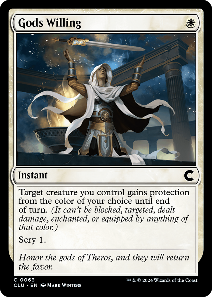 Image of Gods Willing [Ravnica: Clue Edition]