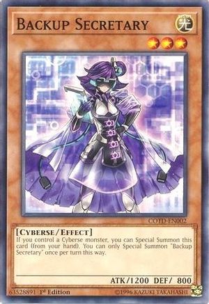 Image of Backup Secretary [COTD-EN002] Common