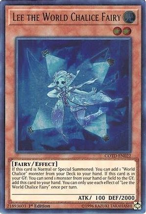 Image of Lee the World Chalice Fairy [COTD-EN022] Ultra Rare
