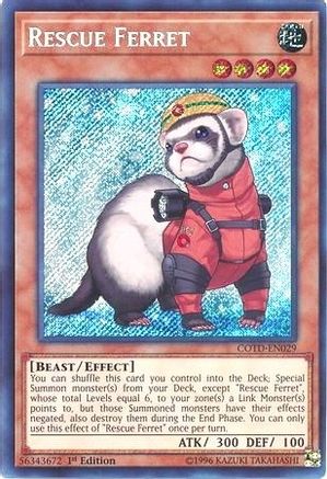 Image of Rescue Ferret [COTD-EN029] Secret Rare