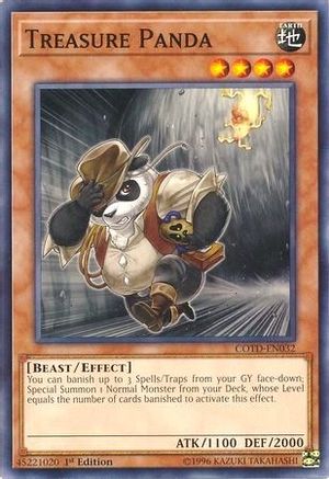 Image of Treasure Panda [COTD-EN032] Common