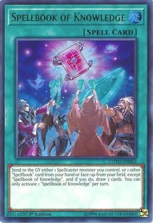 Image of Spellbook of Knowledge [COTD-EN062] Ultra Rare