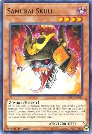 Image of Samurai Skull [COTD-EN081] Common