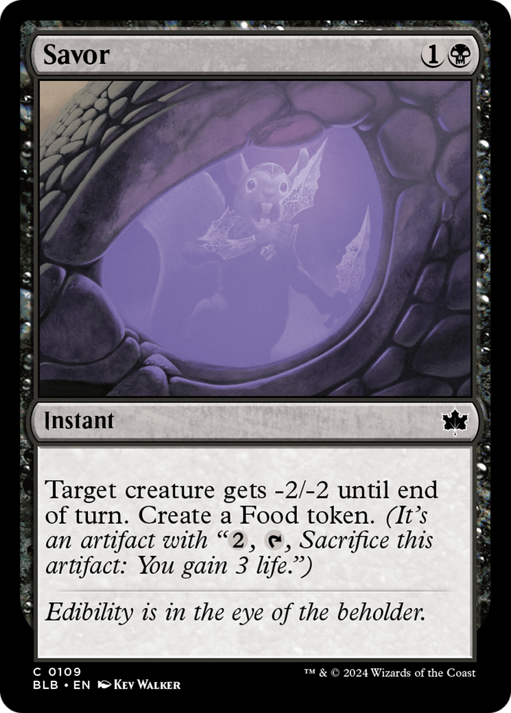 Image of Savor [Bloomburrow]