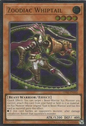 Image of Zoodiac Whiptail [OP05-EN002] Ultimate Rare