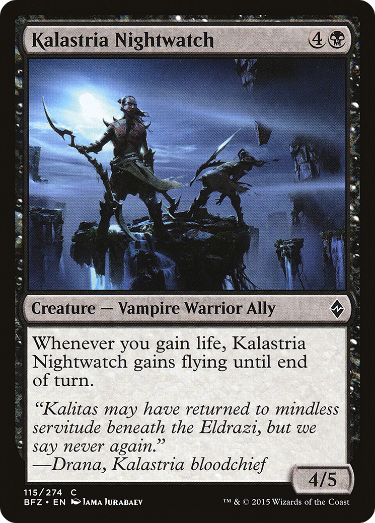 Image of Kalastria Nightwatch [Battle for Zendikar]