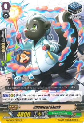 Image of Chemical Skunk (G-CHB02/075EN) [We ARE!!! Trinity Dragon]