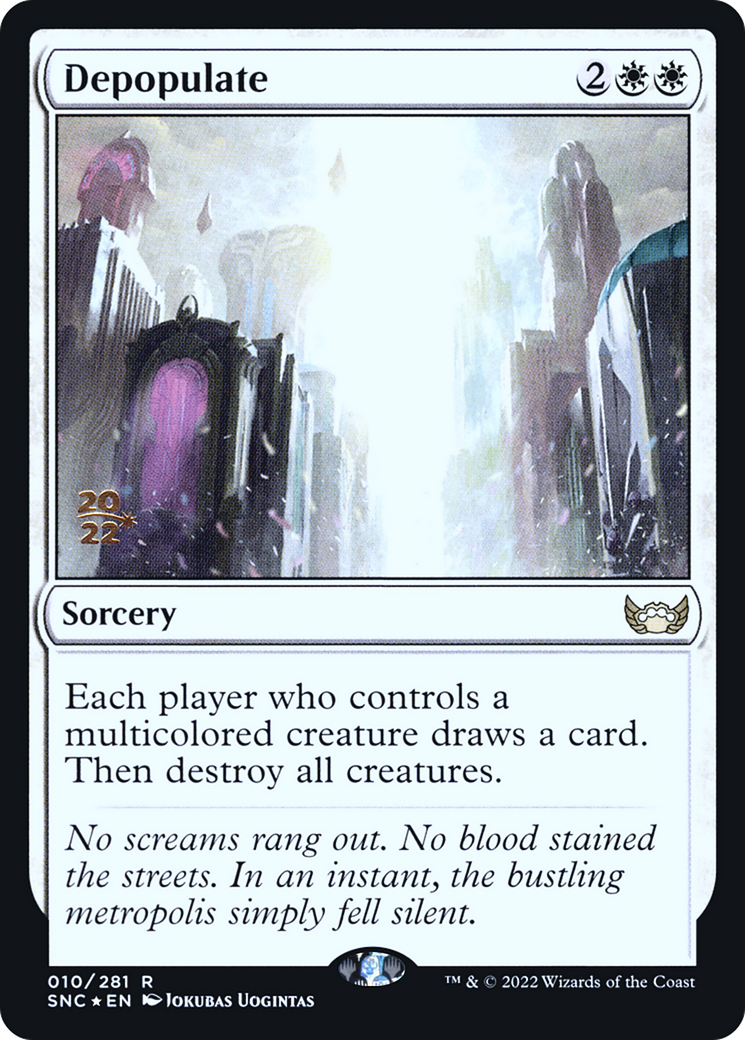 Image of Depopulate [Streets of New Capenna Prerelease Promos]
