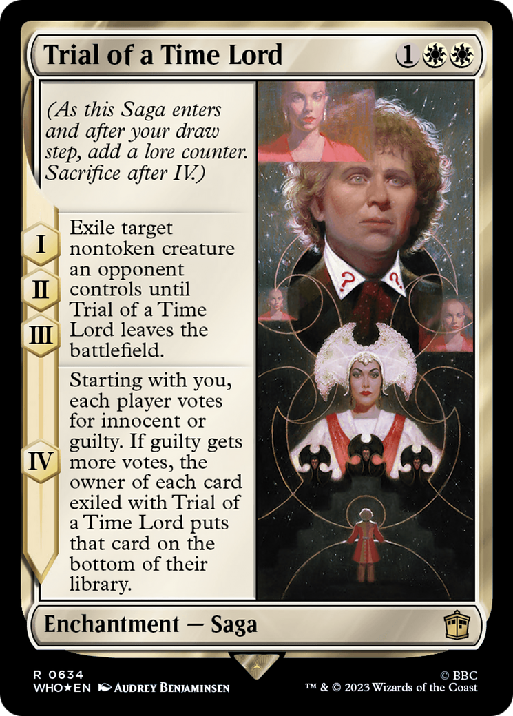 Image of Trial of a Time Lord (Surge Foil) [Doctor Who]
