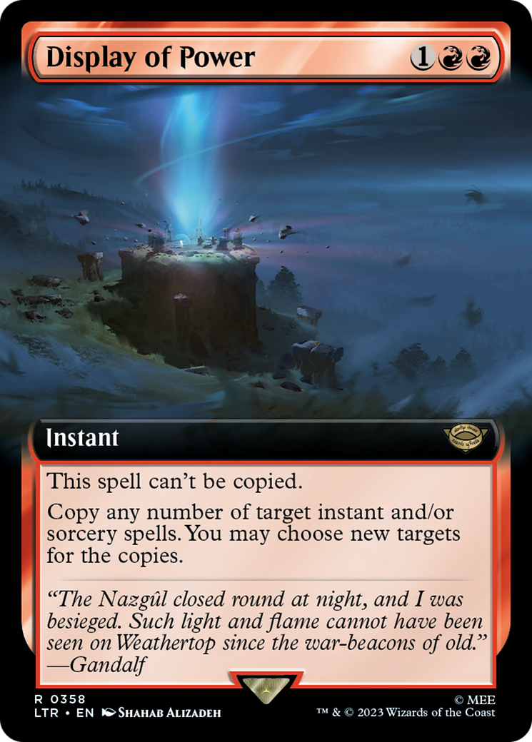 Image of Display of Power (Extended Art) [The Lord of the Rings: Tales of Middle-Earth]