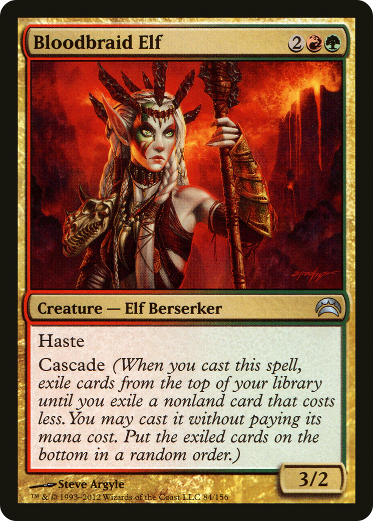 Image of Bloodbraid Elf (PC2-084) - Planechase 2012 Foil