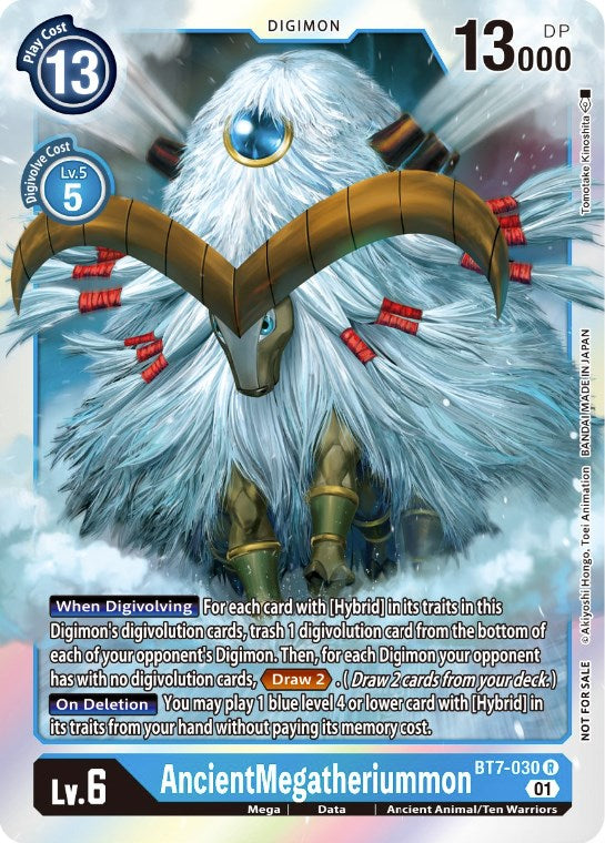Image of AncientMegatheriummon [BT7-030] (Event Pack 3) [Next Adventure Promos]