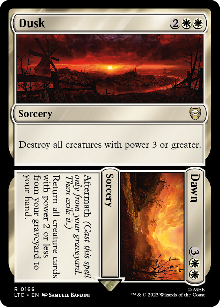Image of Dusk // Dawn [The Lord of the Rings: Tales of Middle-Earth Commander]