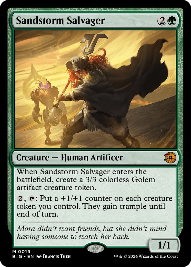 Image of Sandstorm Salvager [Outlaws of Thunder Junction: The Big Score]