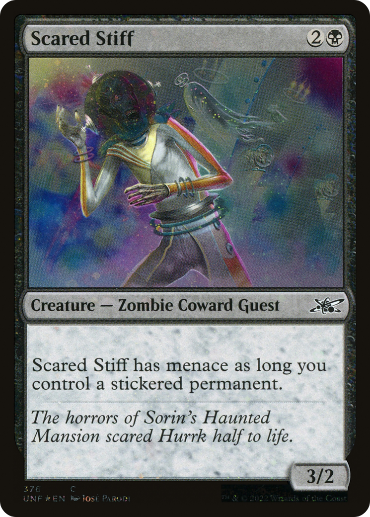 Image of Scared Stiff (Galaxy Foil) [Unfinity]