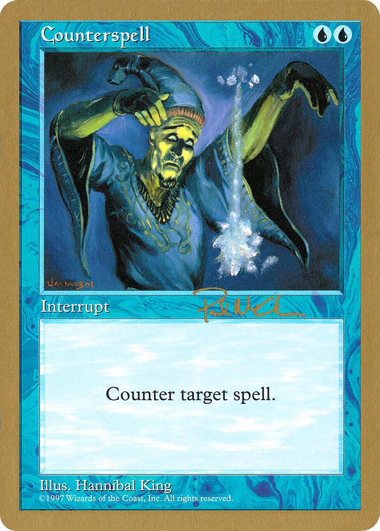 Image of Counterspell (Paul McCabe) [World Championship Decks 1997]
