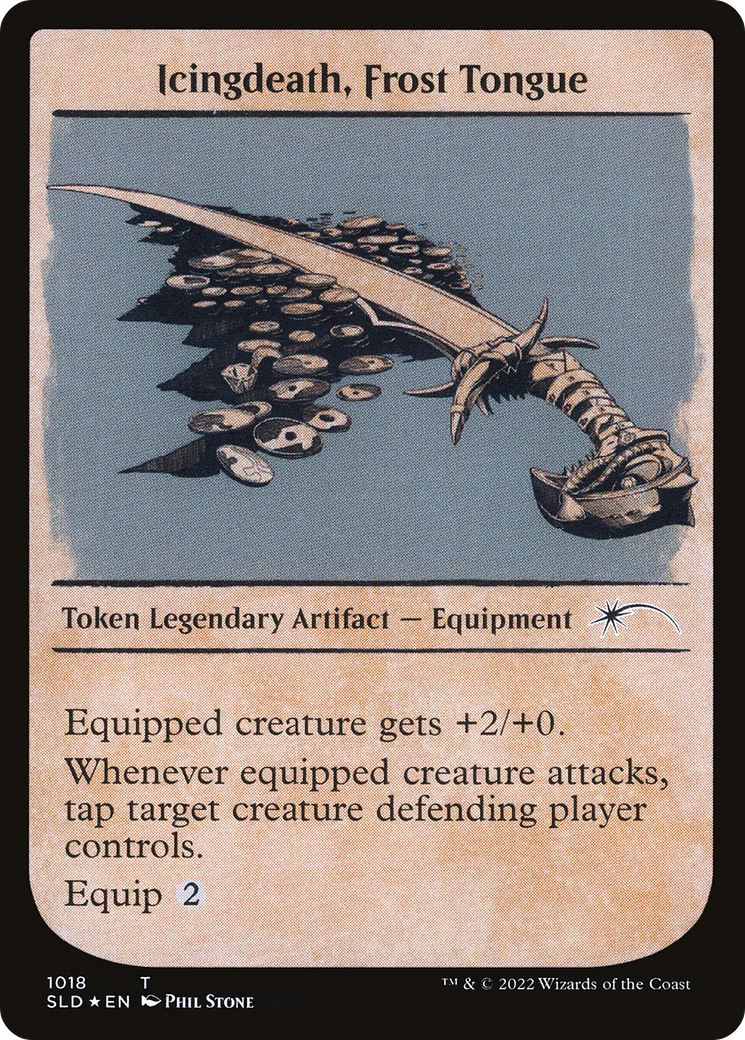 Image of Icingdeath, Frost Tongue (Showcase) [Secret Lair Drop Series]
